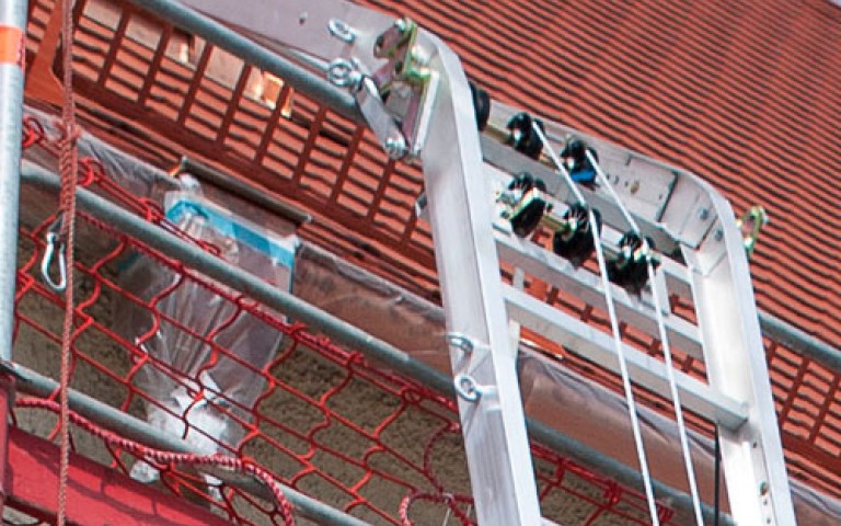 Knikstuk t.b.v. pannenlift