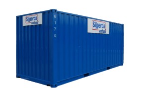 Materiaalcontainer 6x2,5 mtr.