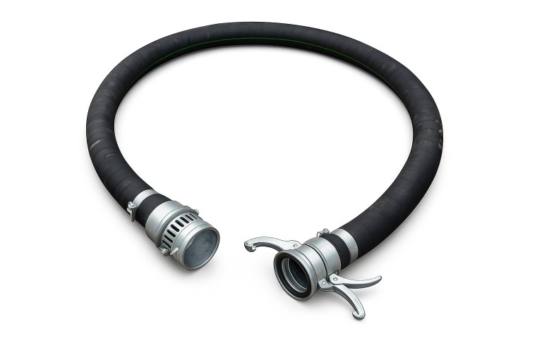 Aanzuigslang 4'' met korf