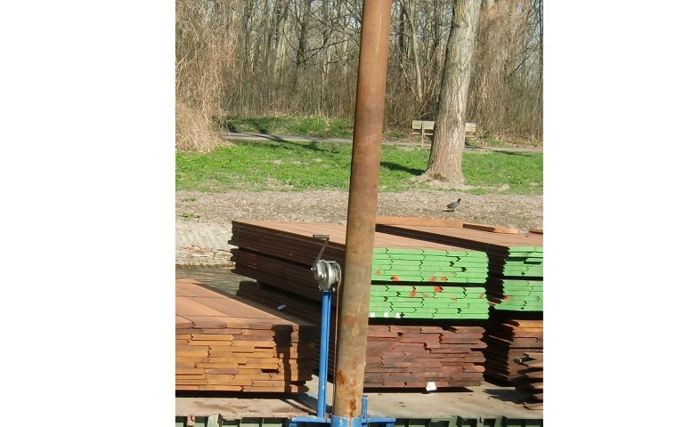 Spudpaal 4,0 x Ø 0,20 meter