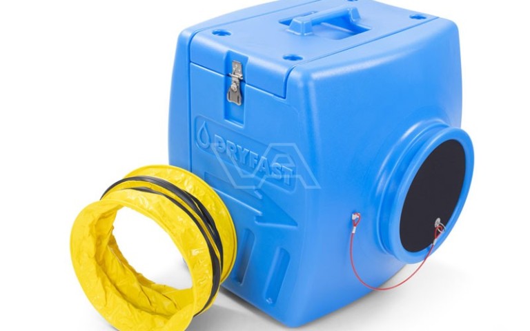Filterbox t.b.v. ventilator axiaal