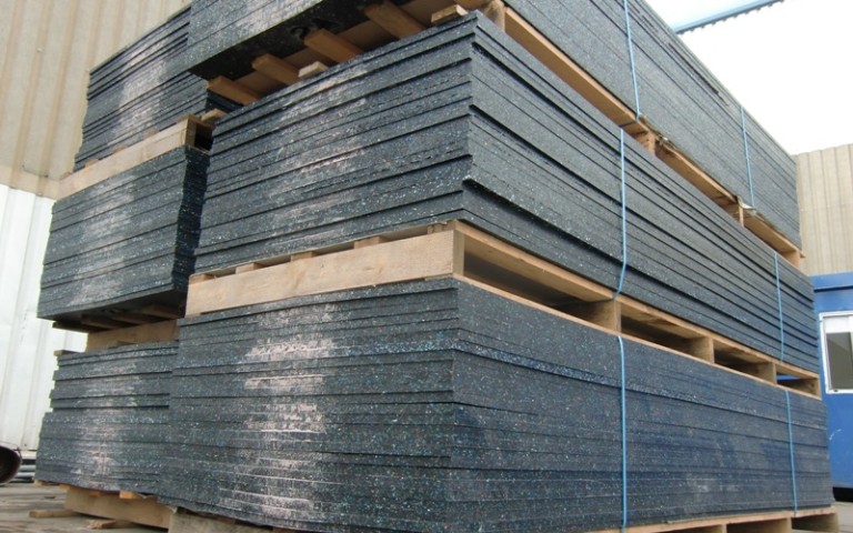 Rijplaat 3000x1000x20 kunststof