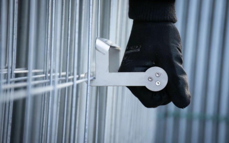 Hekdrager t.b.v. bouwhek