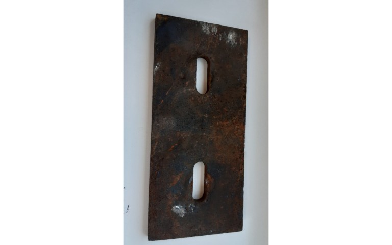 Verbindingsplaat t.b.v. pontons