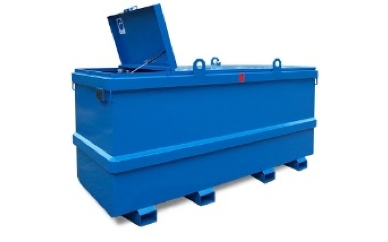 Mobiele diesel IBC 3000 ltr.