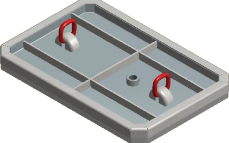 Zuignap 40 x 60 cm max. 720 kg. t.b.v. vacuumset